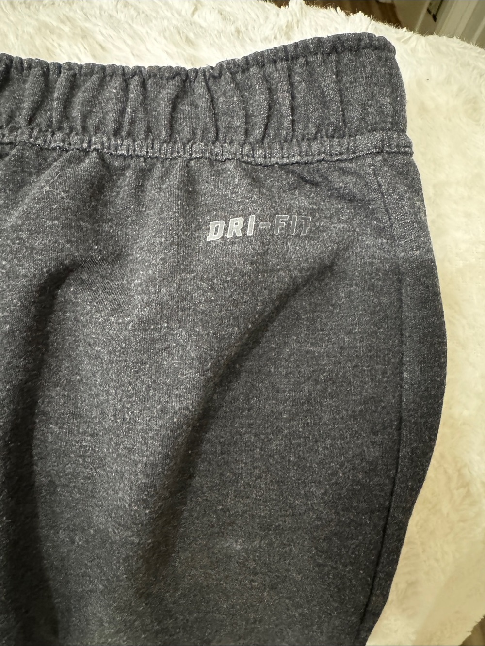 Nike Men's Charcoal Gray Athletic Shorts